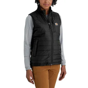 104315 - Carhartt Women's Rain Defender® Nylon Insulated Mock-Neck Vest (Stocked In Canada)