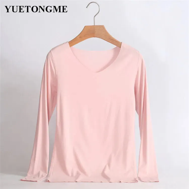 2020 fashion women blouse shirt Long Sleeve modal women's Clothing feminine tops Blusas BLT007