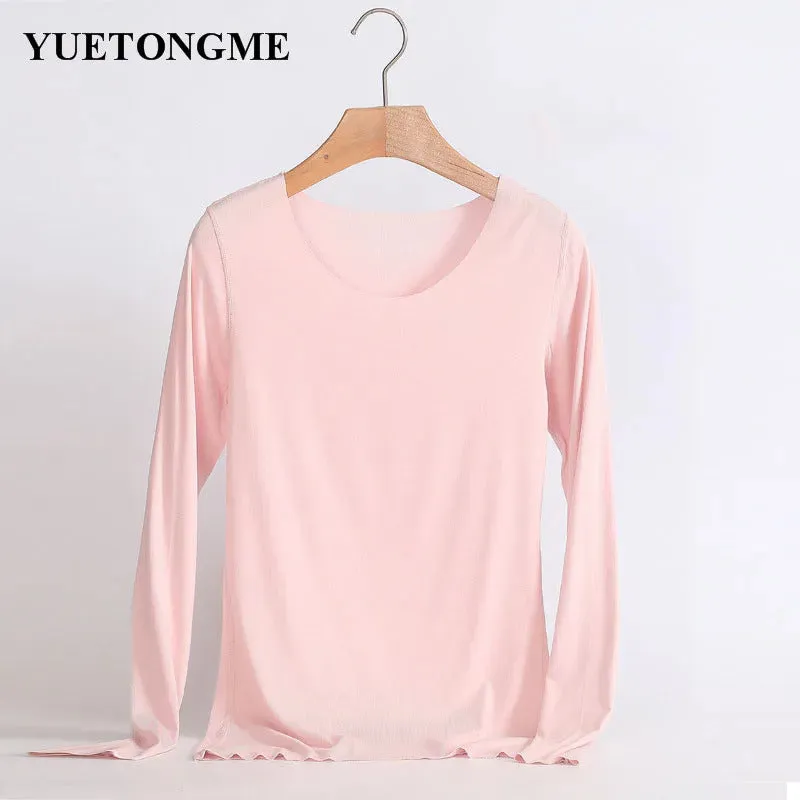 2020 fashion women blouse shirt Long Sleeve modal women's Clothing feminine tops Blusas BLT007