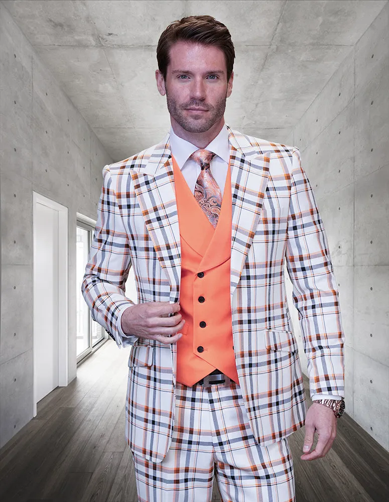 3PC Plaid Suit | Firenze