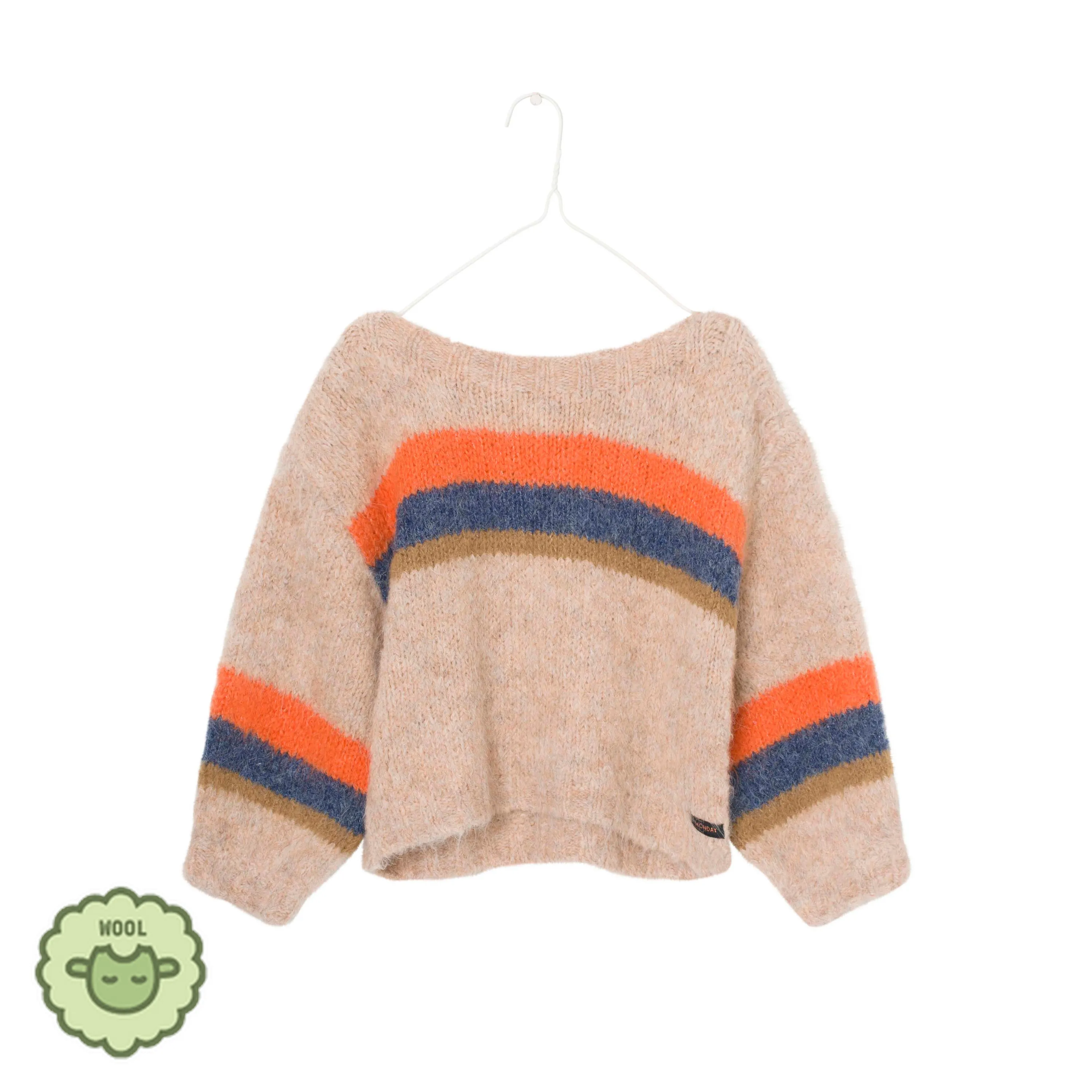 A Monday In Copenhagen Elise Sweater Butter Cream
