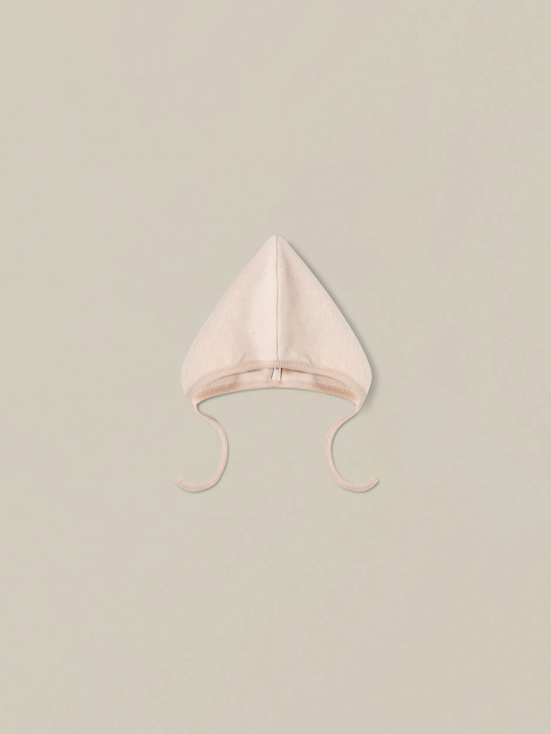 Almond Fleece Bonnet
