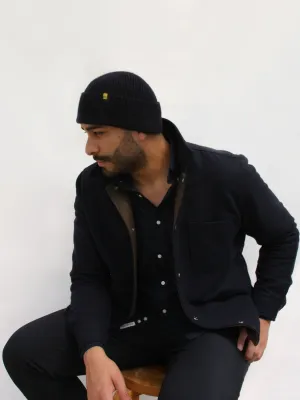 'Alvin Beanie' Dark Navy