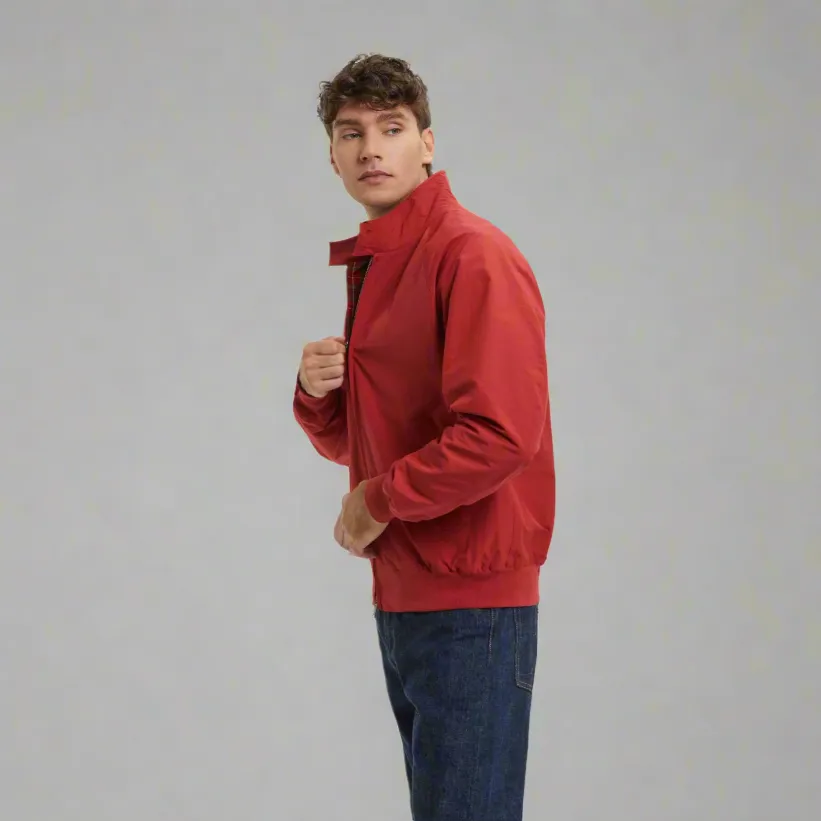 Baracuta - G9 - Harrington Jacket - Dark Red