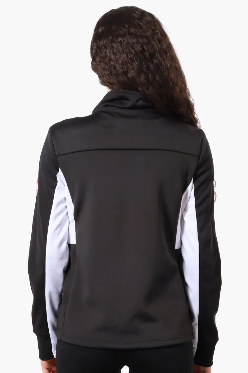 Canada Weather Gear Nylon Puffer Lightweight Jacket - Black