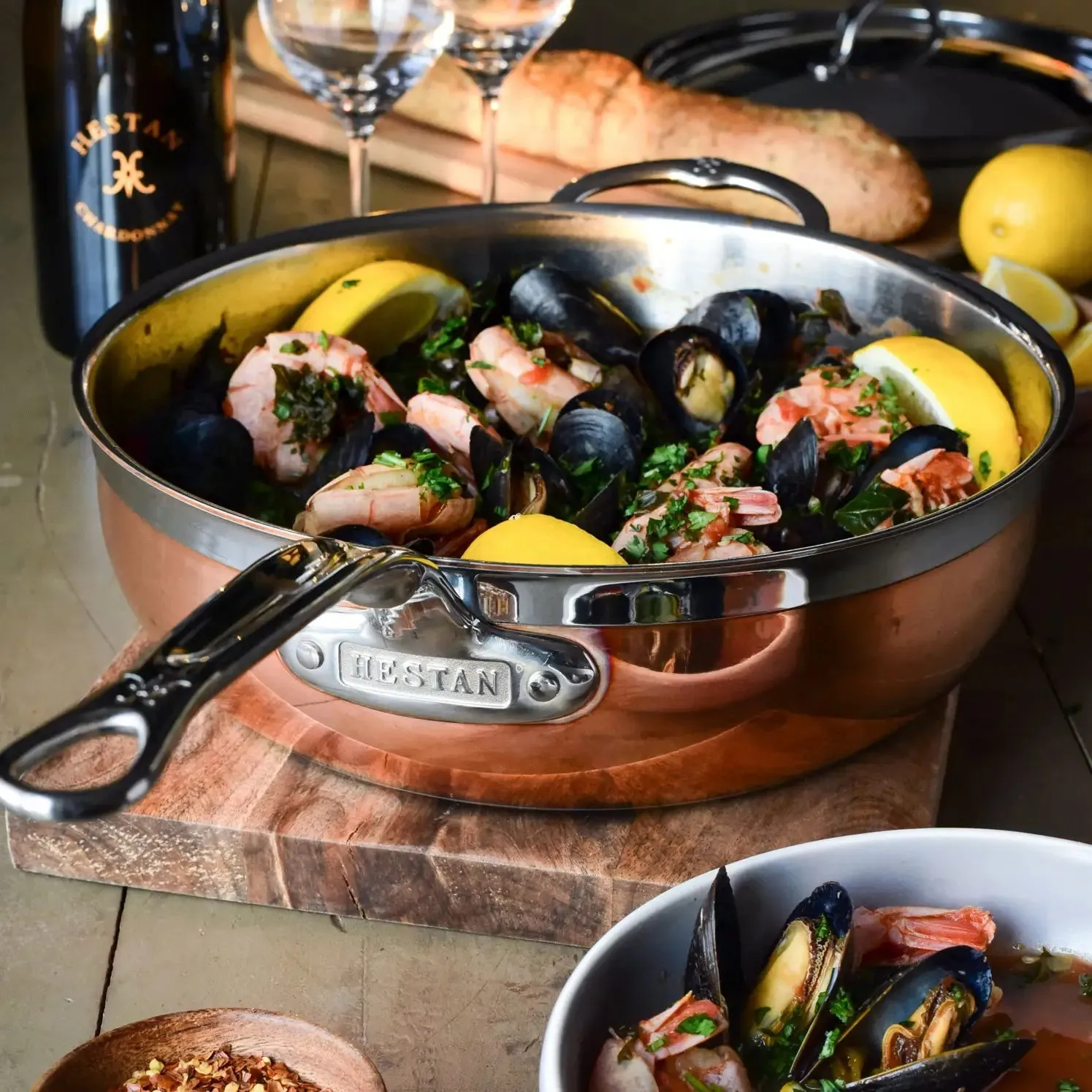 Copper Induction Essential Pans