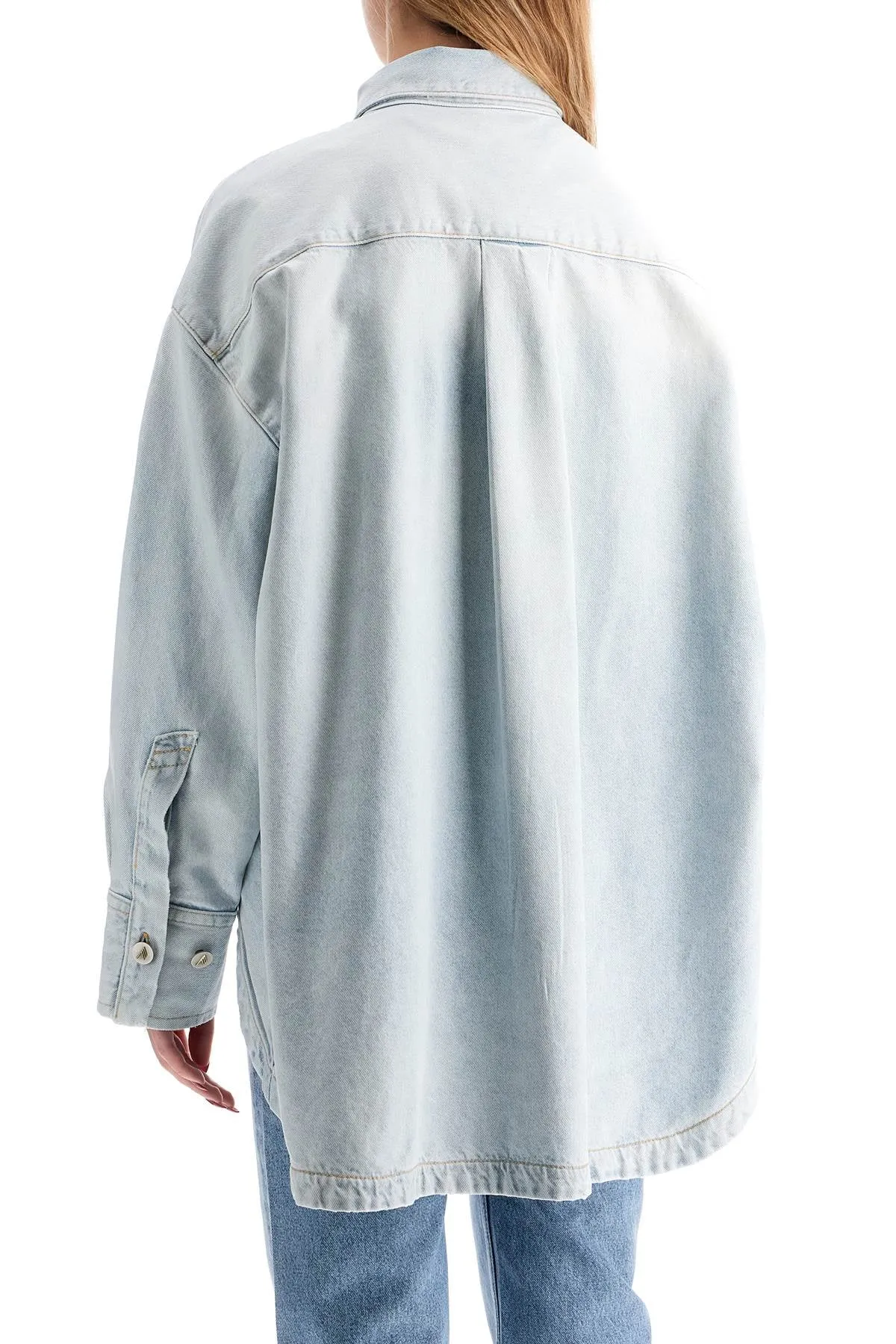 'denim-coated diana oversh 250WCB00068DDD085SS SKY BLUE