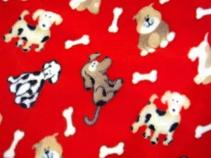 Dog Bone - Fleece Print