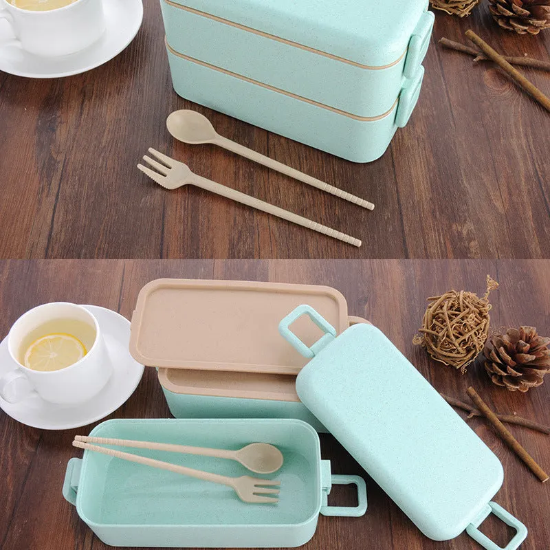 Double-layer lunch box customization