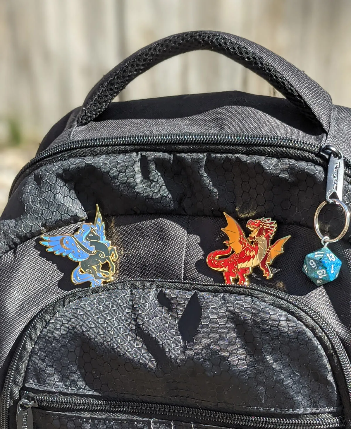 Dragon Pin (Red Dragon) | 2" Hard Enamel Pin