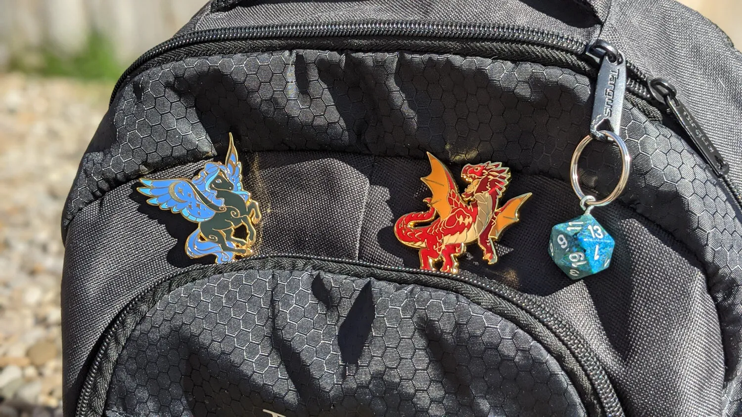 Dragon Pin (Red Dragon) | 2" Hard Enamel Pin