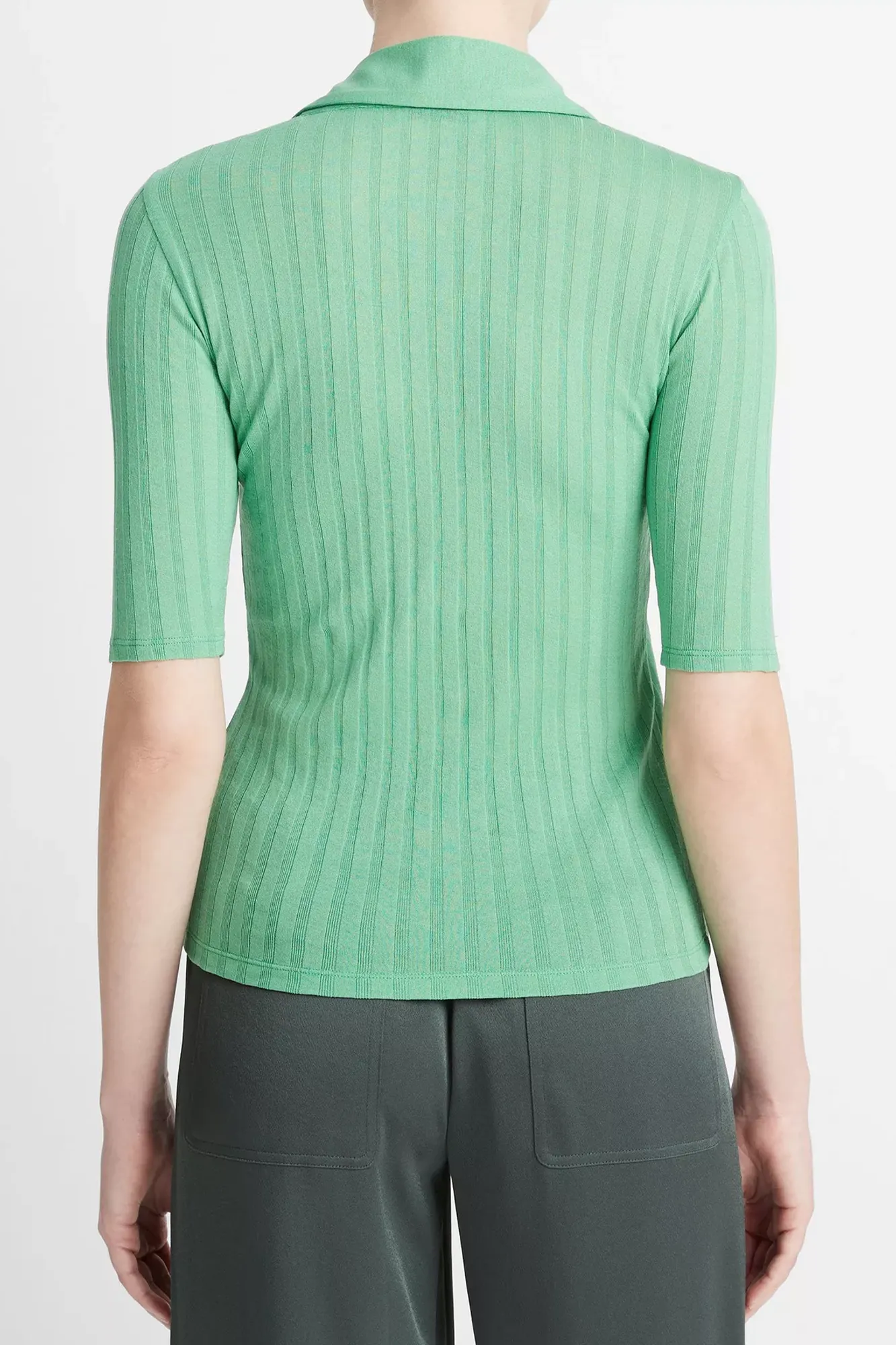 Elbow Sleeve Polo