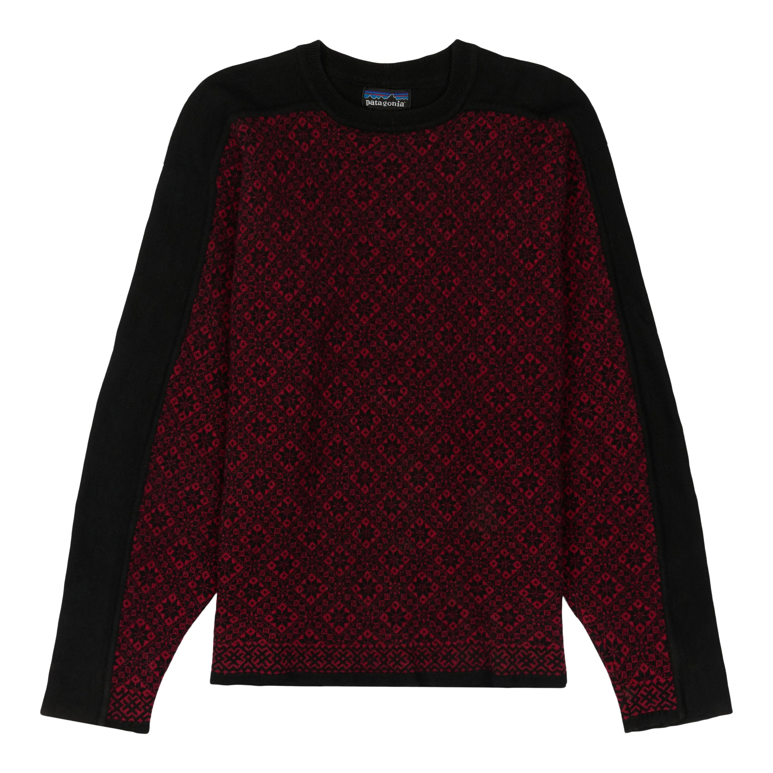 Felted Retro Fairisle Crew