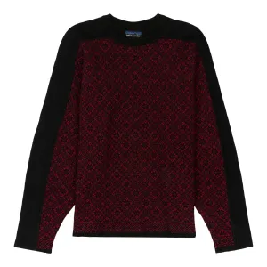 Felted Retro Fairisle Crew