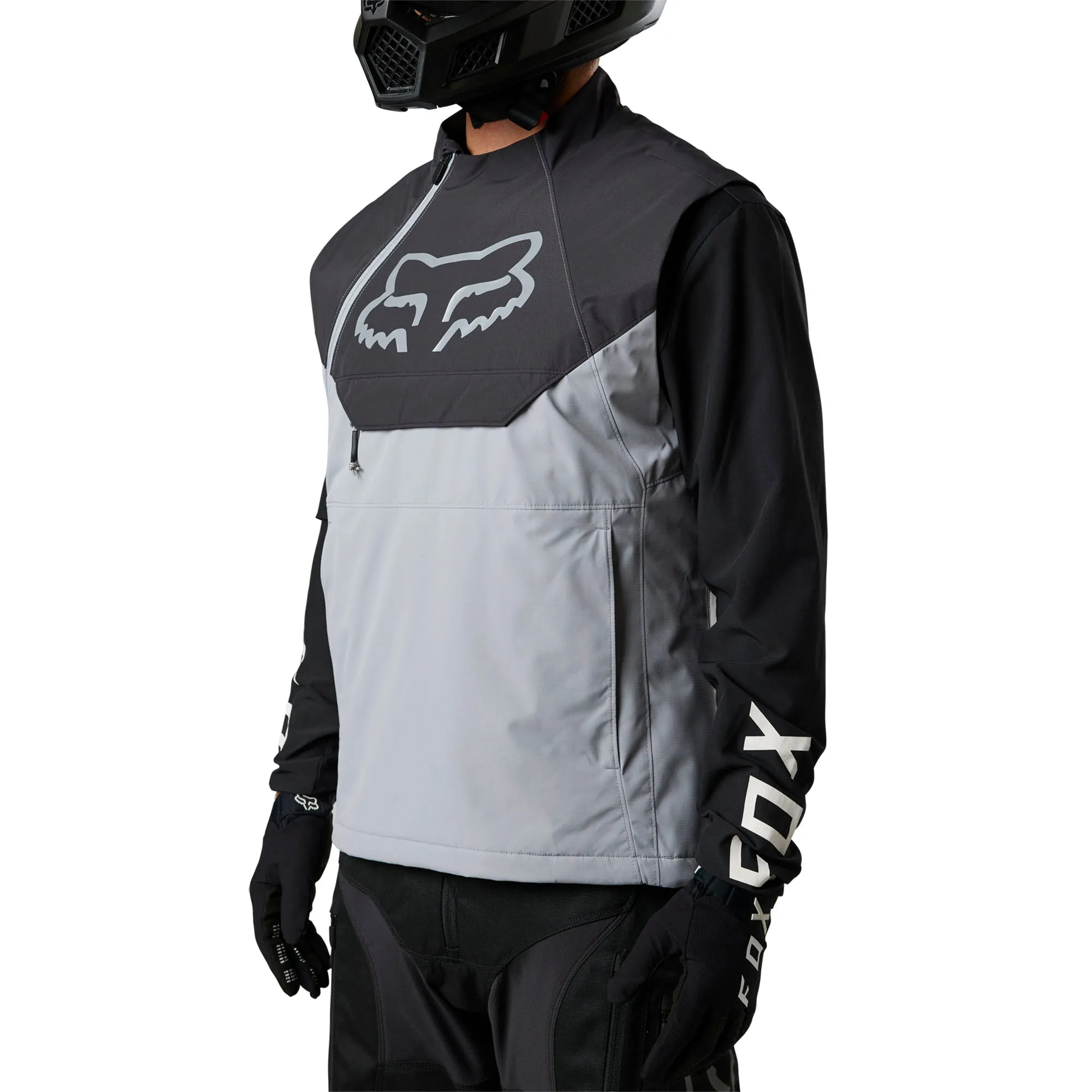 Fox Racing  Steel Grey Ranger Offroad Wind Vest Offroad MotoX DWR Treated Warm