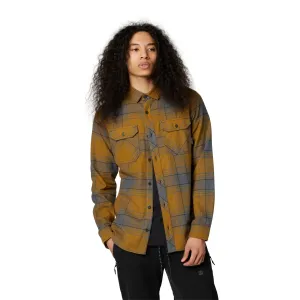 Fox Racing Traildust 2.0 Flannel Button-Up Caramel Brown