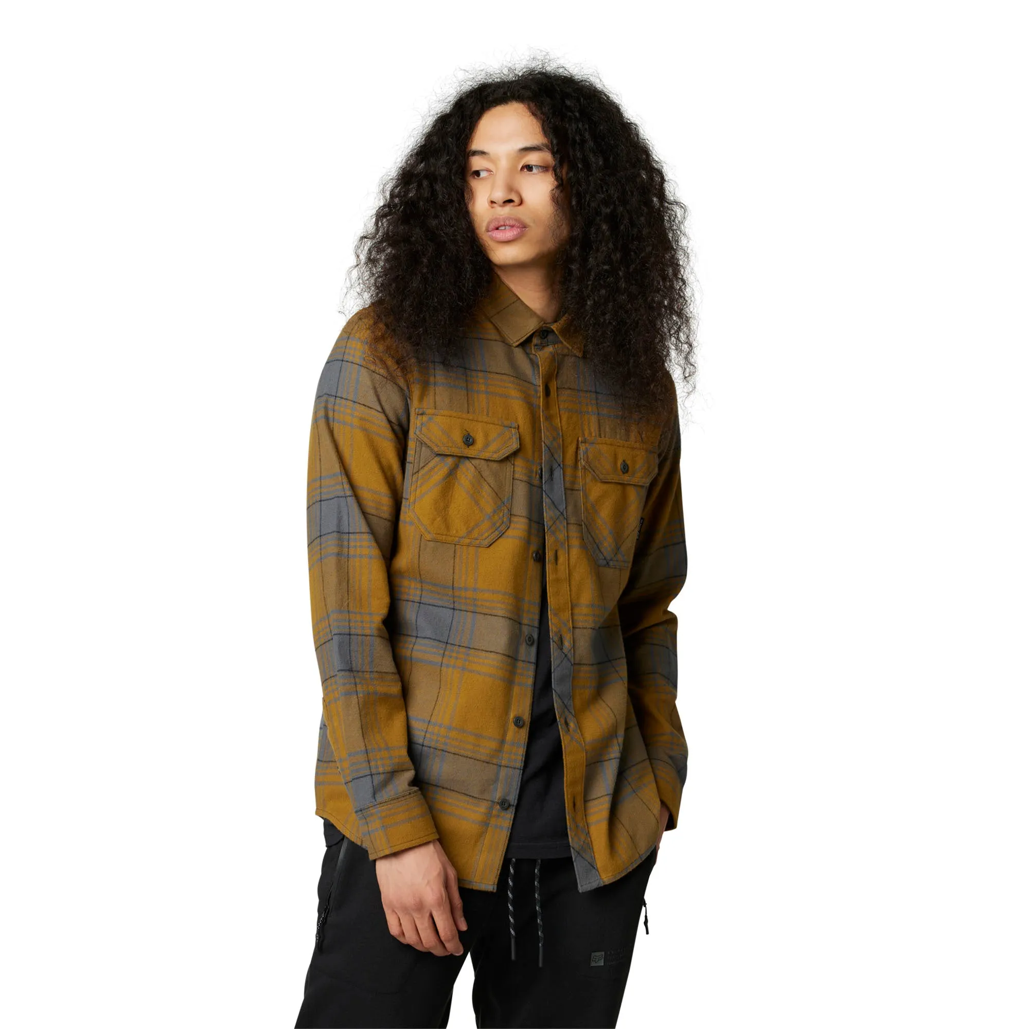 Fox Racing Traildust 2.0 Flannel Button-Up Caramel Brown
