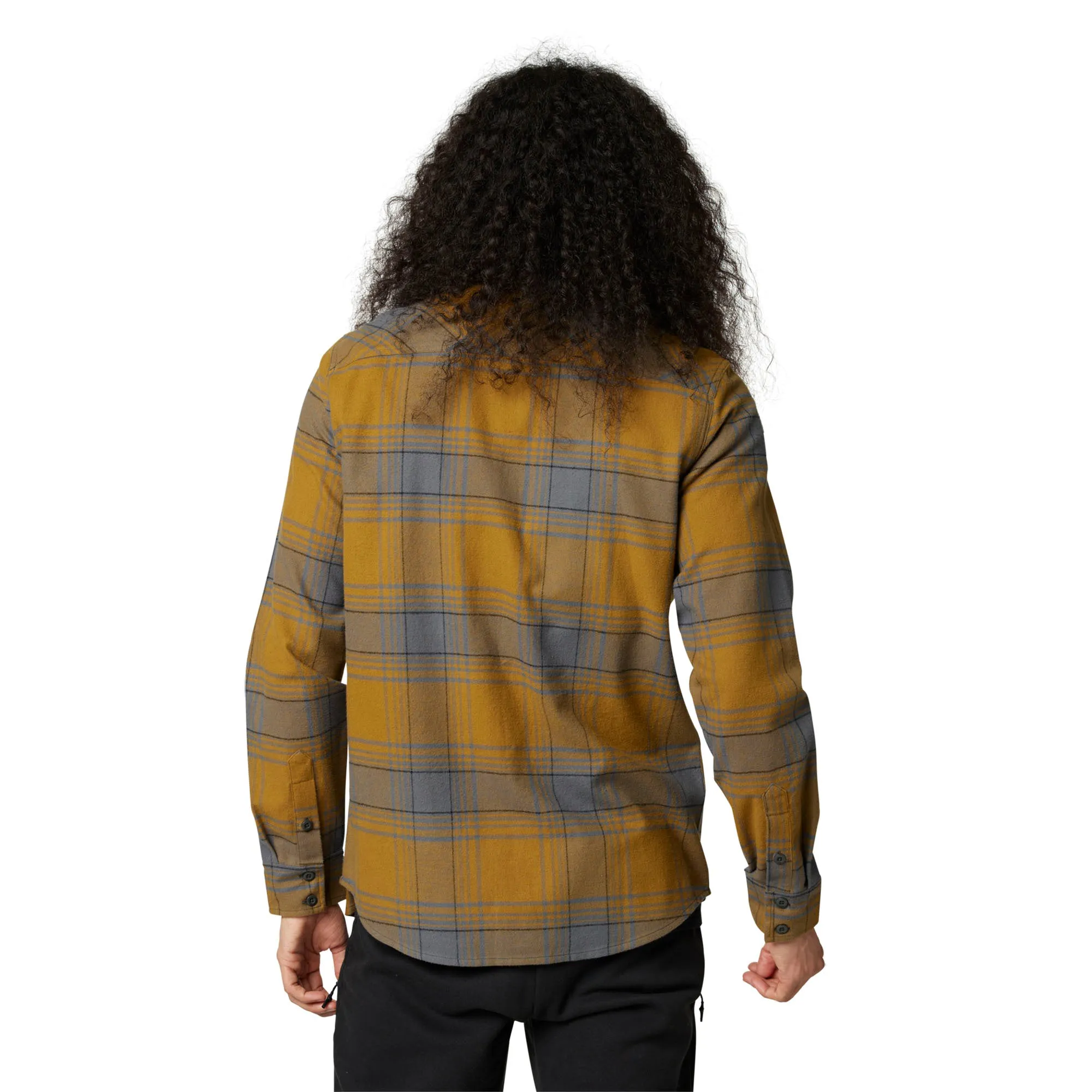 Fox Racing Traildust 2.0 Flannel Button-Up Caramel Brown