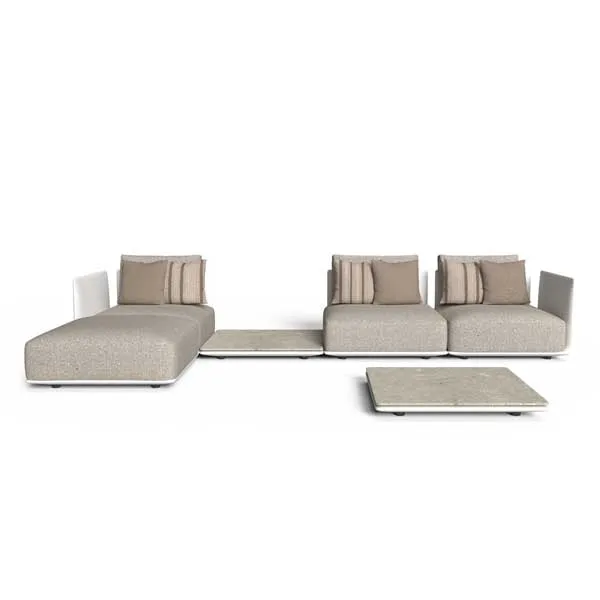 Fully Upholstered Outdoor Furniture - Sofa Set - Melena