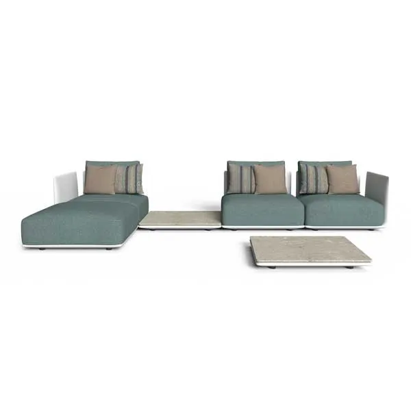 Fully Upholstered Outdoor Furniture - Sofa Set - Melena