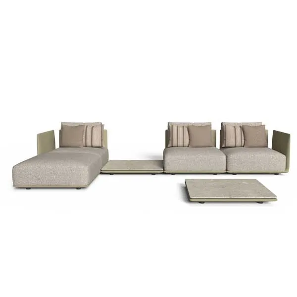 Fully Upholstered Outdoor Furniture - Sofa Set - Melena