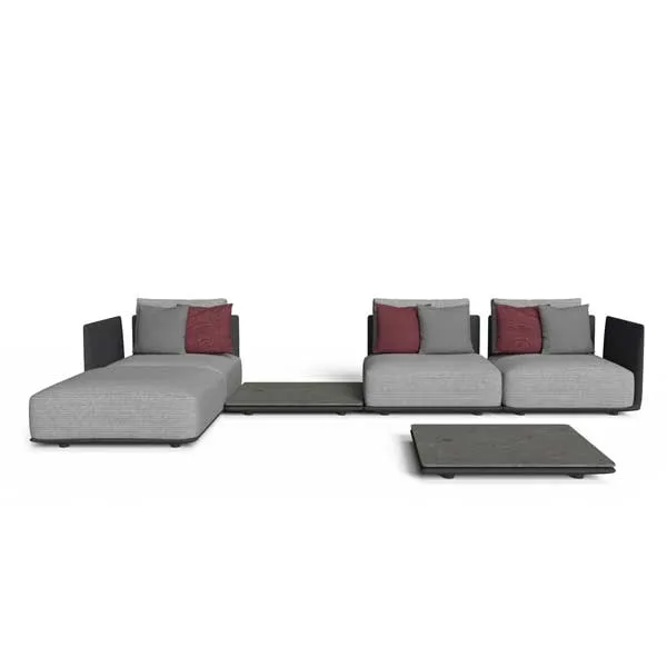 Fully Upholstered Outdoor Furniture - Sofa Set - Melena