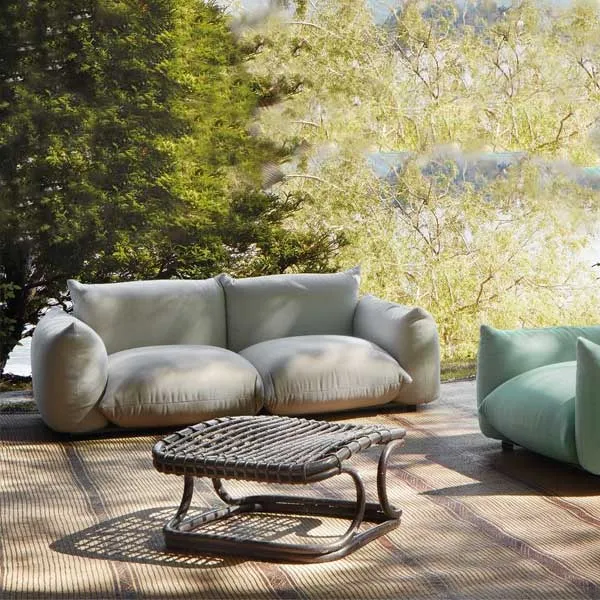 Fully Upholstered Outdoor Furniture - Sofa Set - Merenco