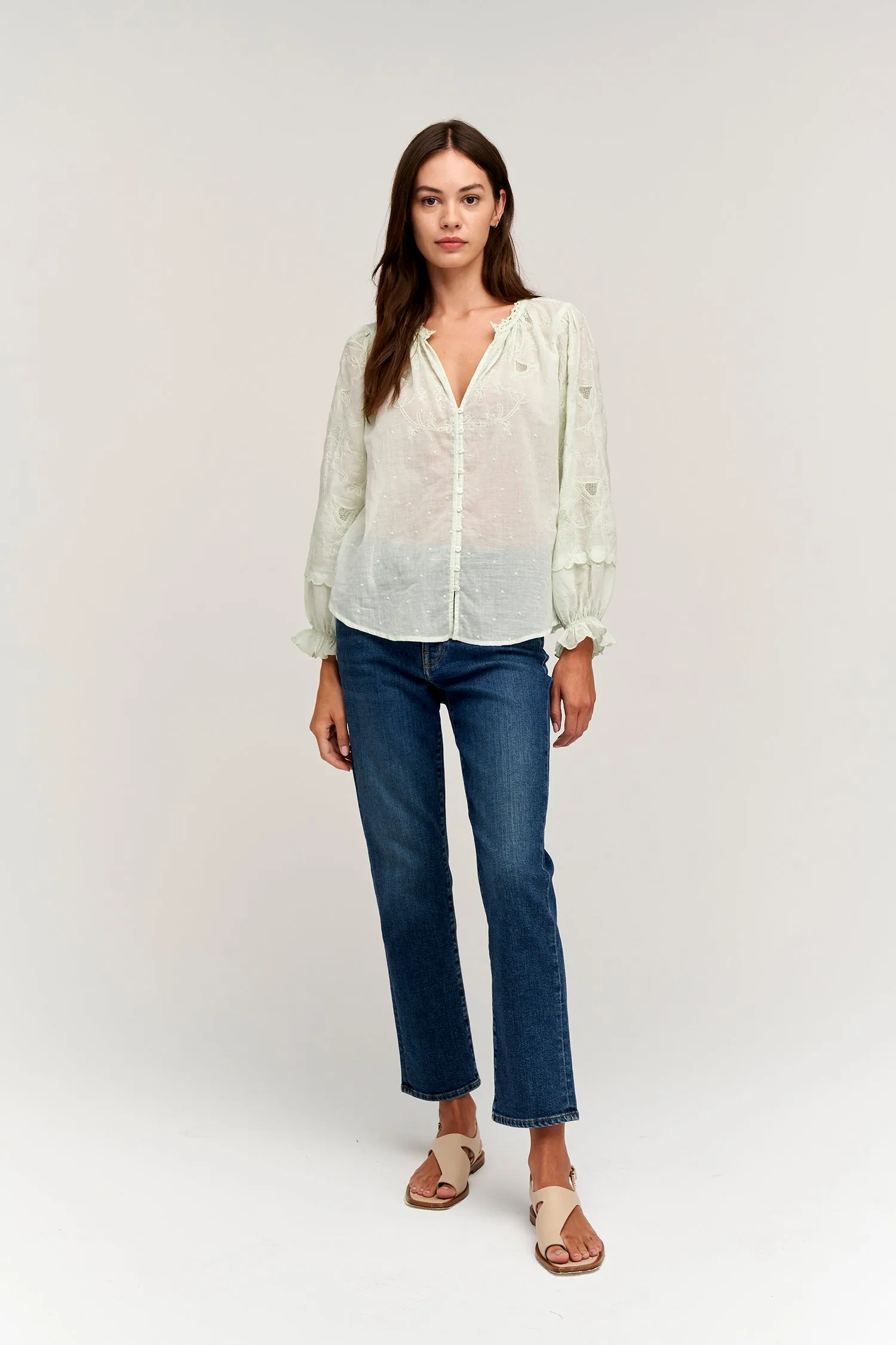 GALA EMBROIDERED BLOUSE