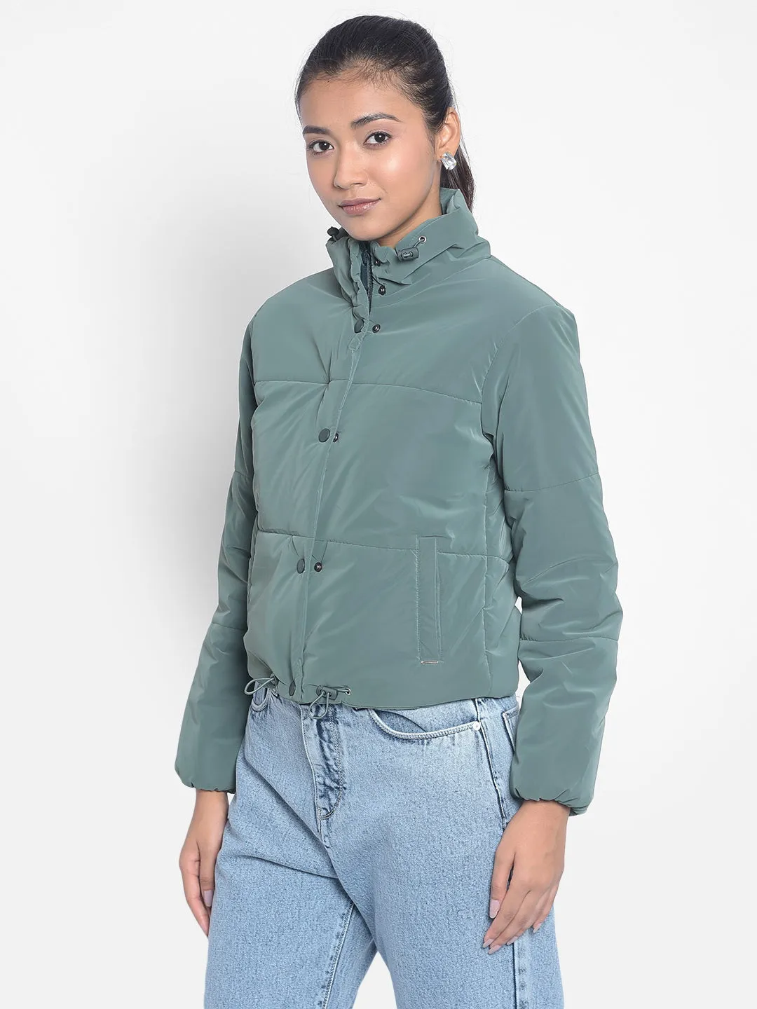 Green Puffer Jackets