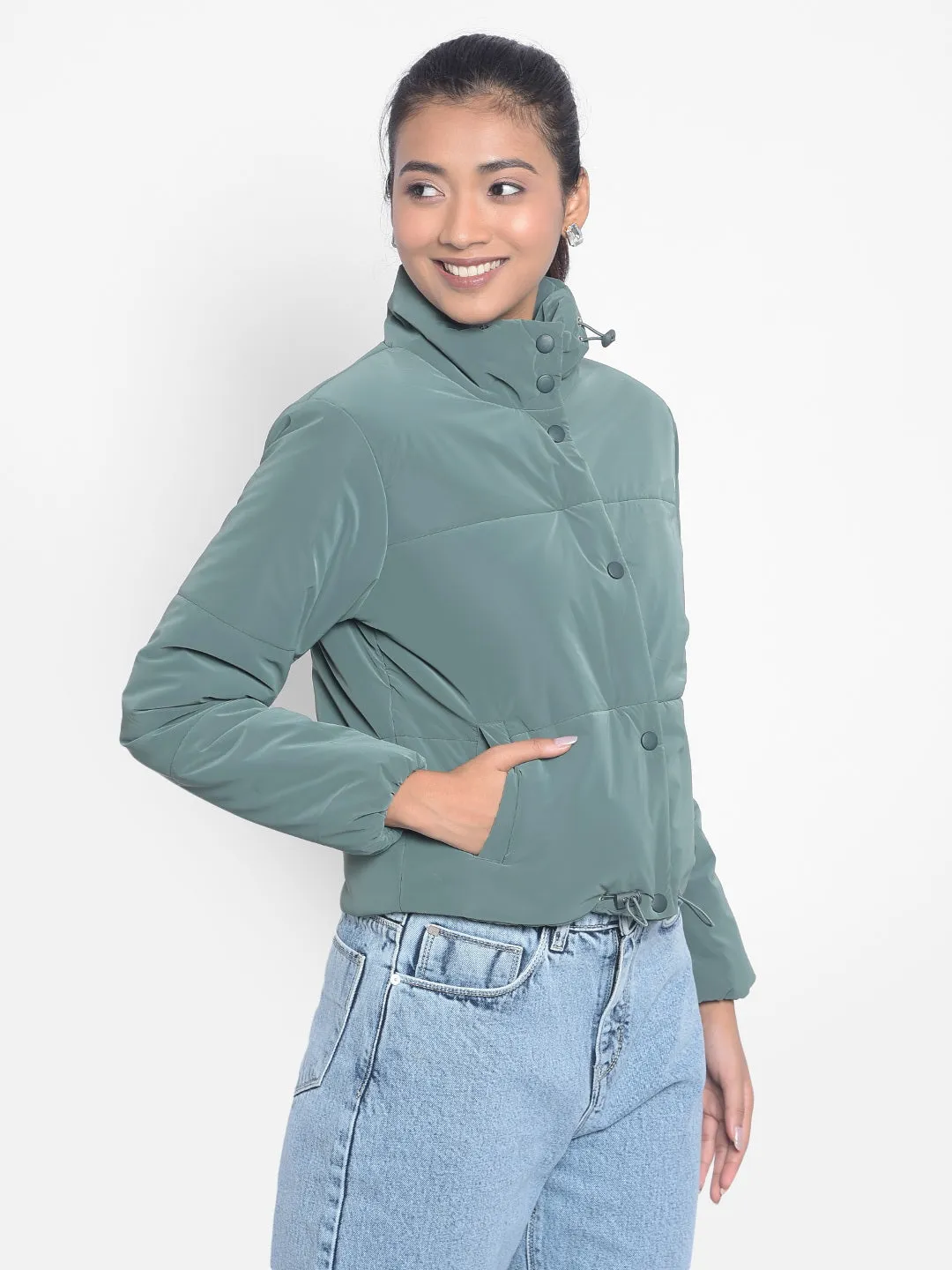 Green Puffer Jackets
