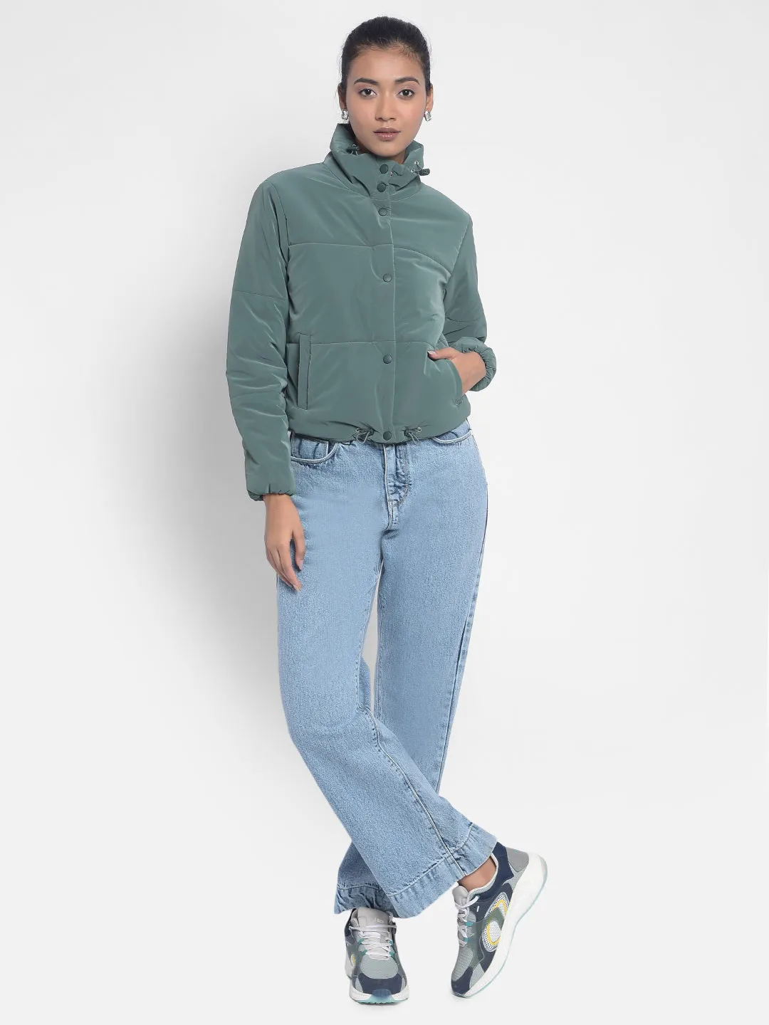 Green Puffer Jackets