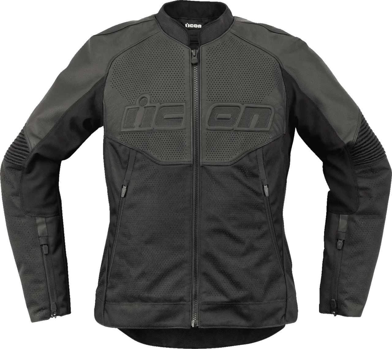 Icon Women's Overlord 3 CE Leather Motorcycle Jacket