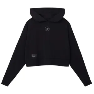 Indian Motorcycle  Womens Cropped Athlete Hoodie Warm Comfortable Casual Black