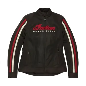 Indian Motorcycle Womens Milestone Mesh Jacket Black