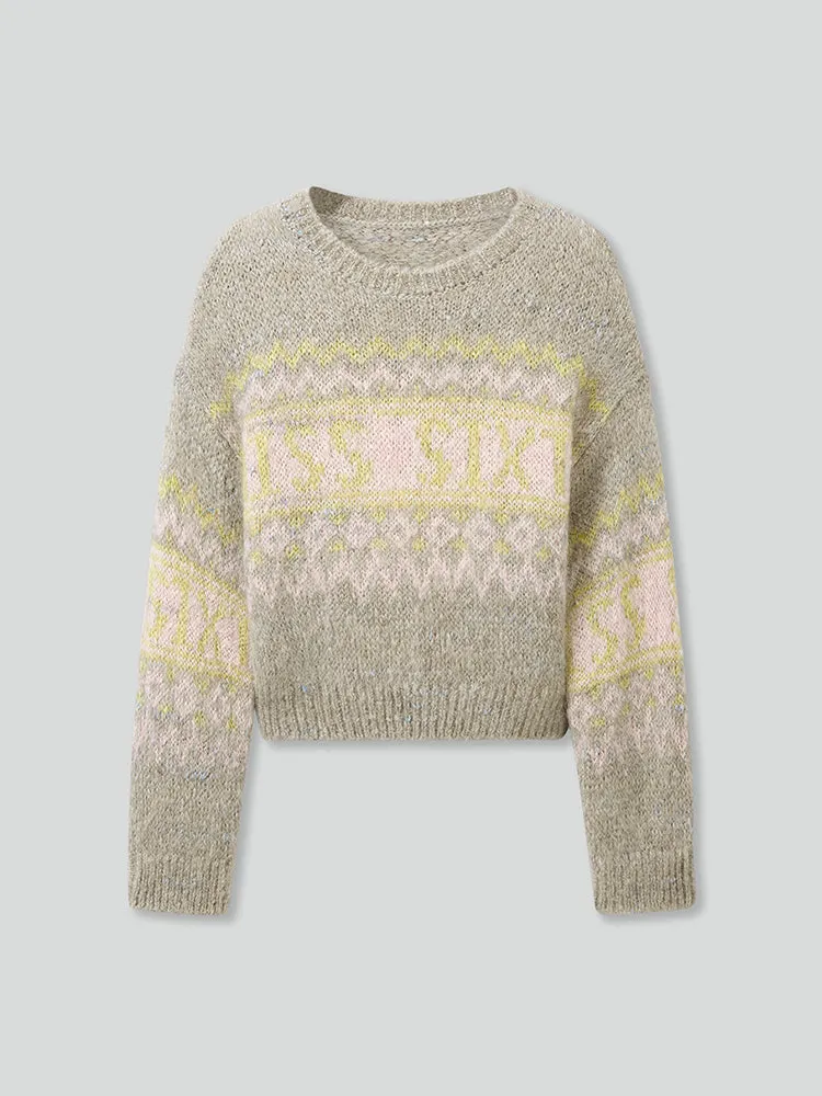 Jacquard Sweater