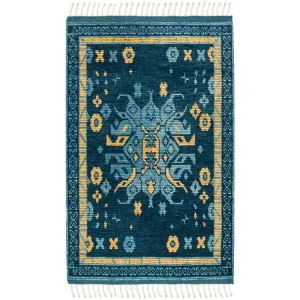 Kenya Blue/Gold Area Rug