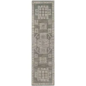 Kenya Gray Runner Rug