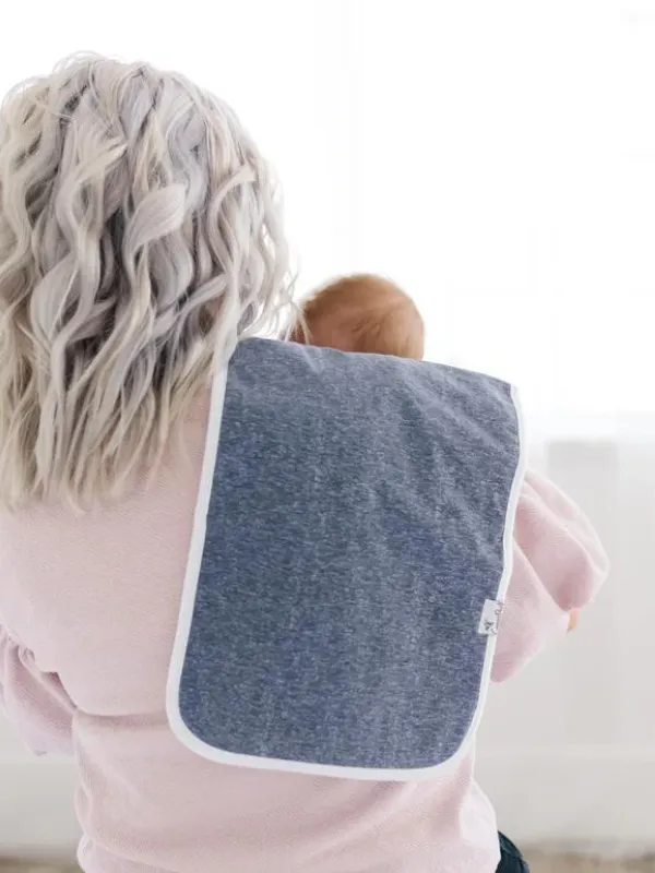 Lennon Premium Burp Cloths by Copper Pearl