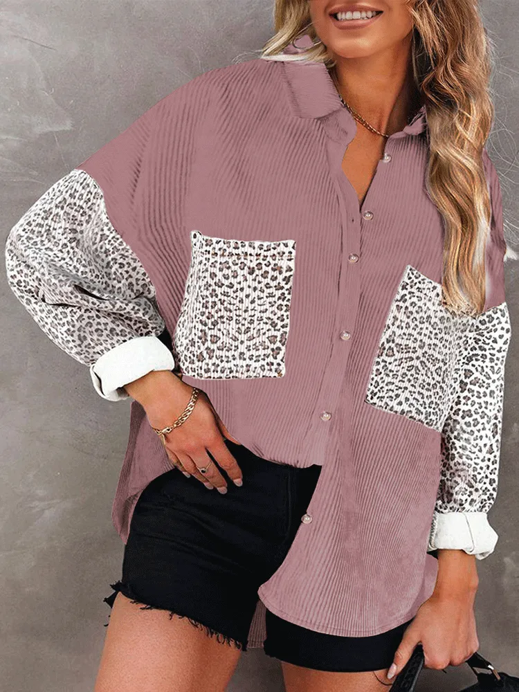 Leopard Charming Knit Sweaters