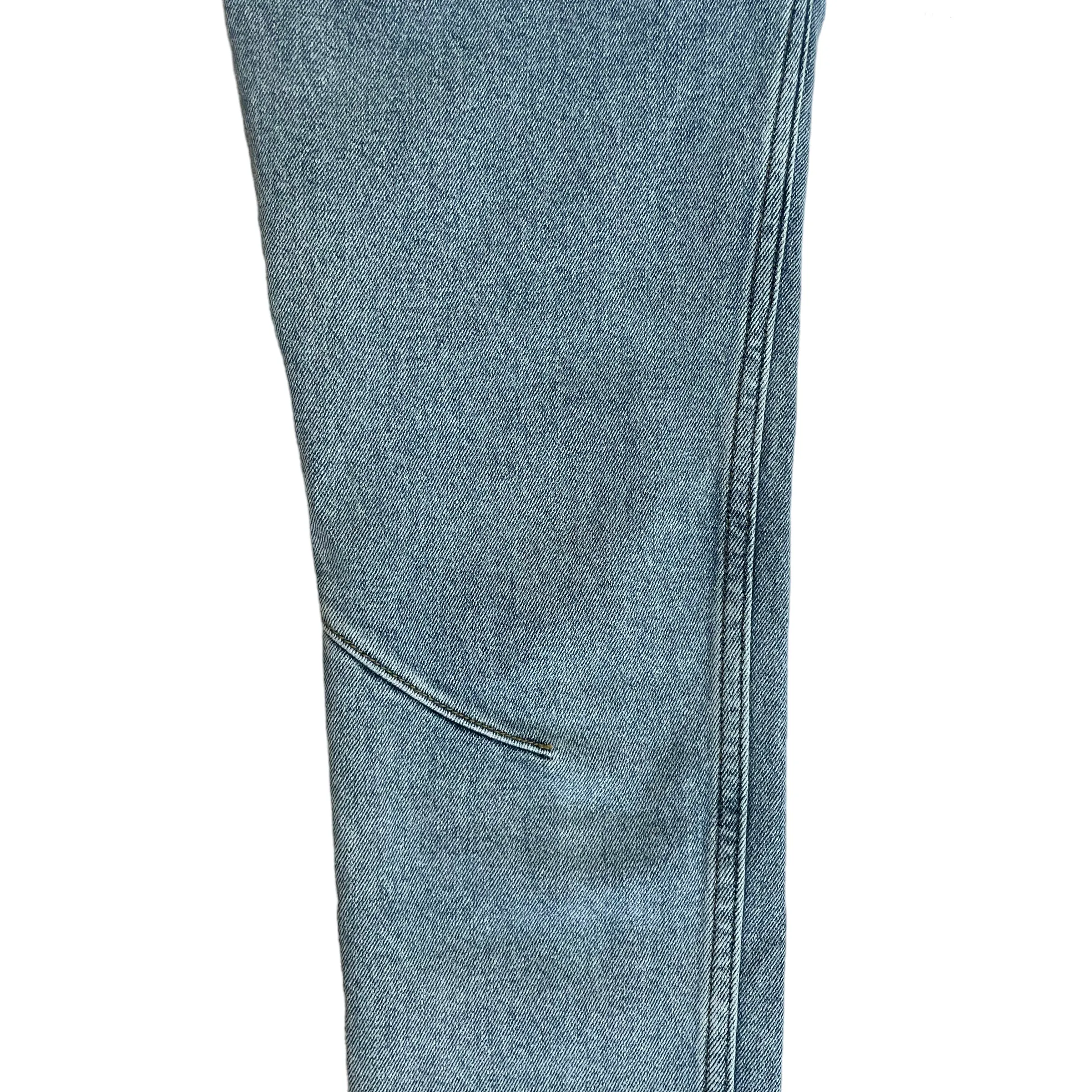 Light Wash Denim Jeans - 4