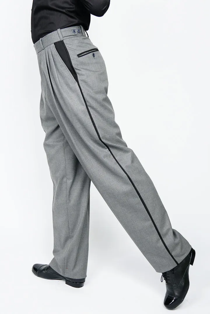 Line Tango Pants, Light Grey and Black