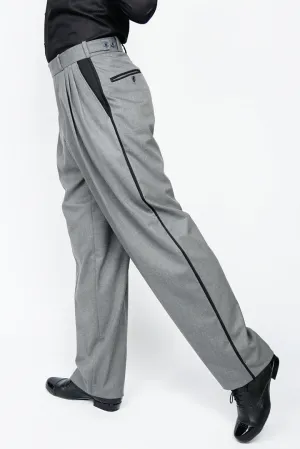 Line Tango Pants, Light Grey and Black
