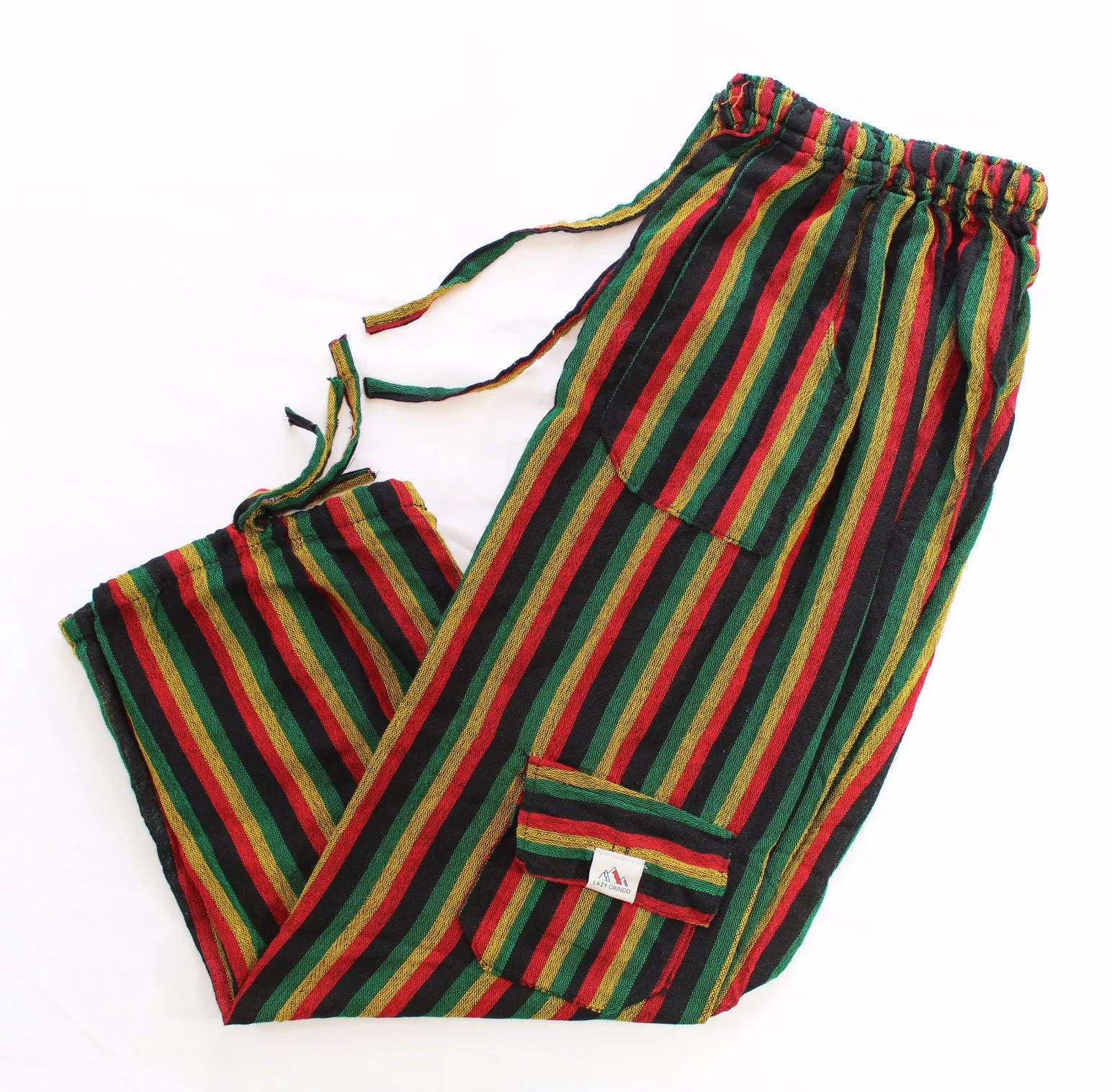 (Medium) Rasta Blackish Lounge Pants 0015