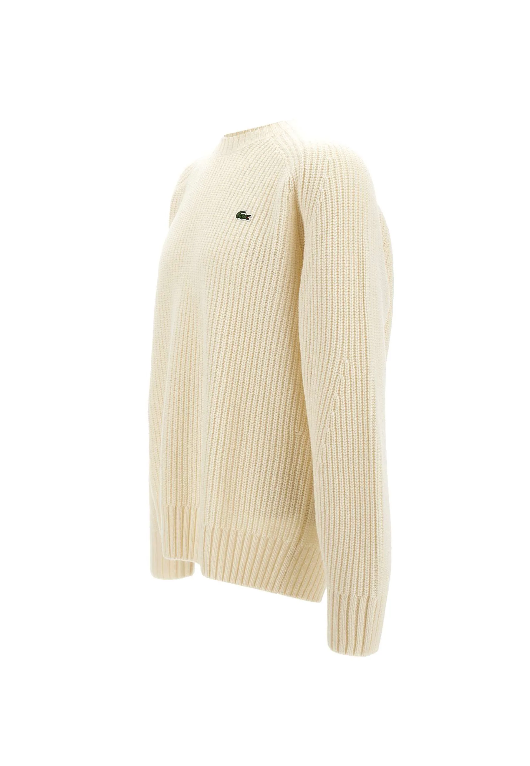 Men's Cream Wool Sweater