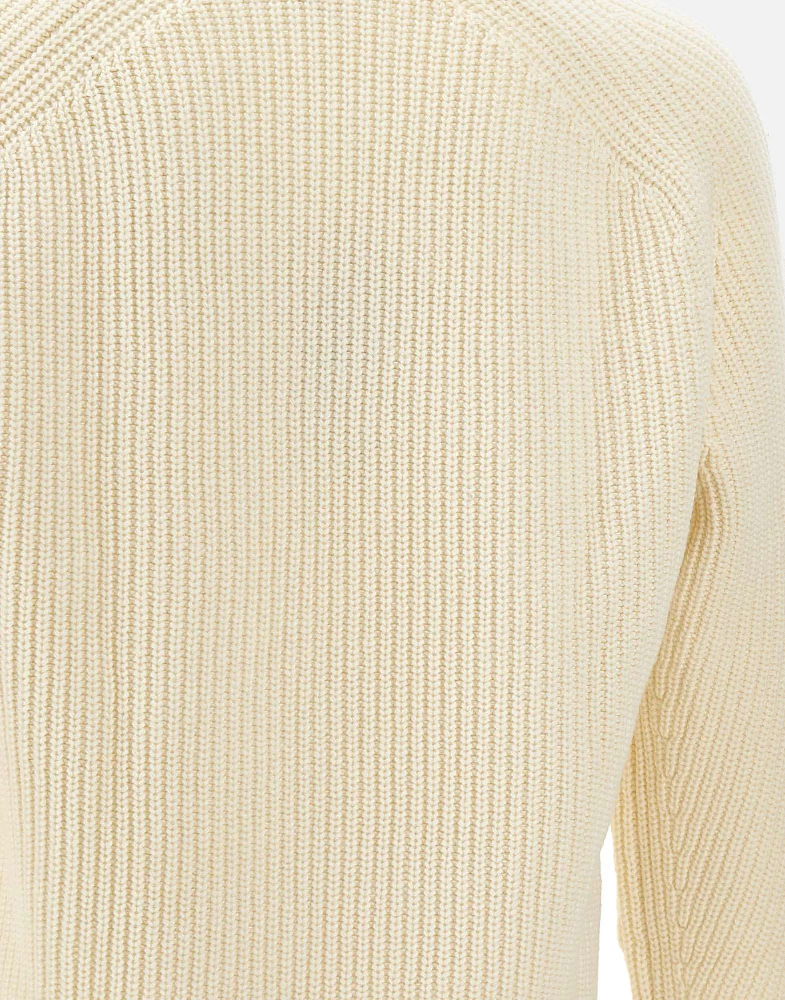 Men's Cream Wool Sweater