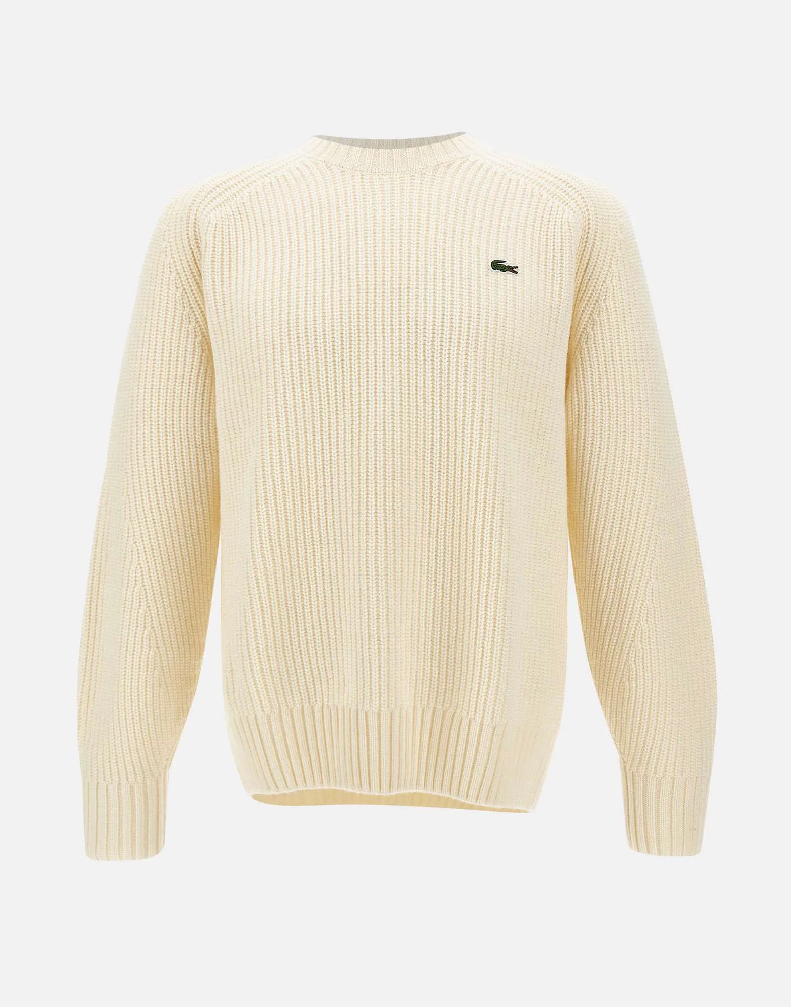 Men's Cream Wool Sweater