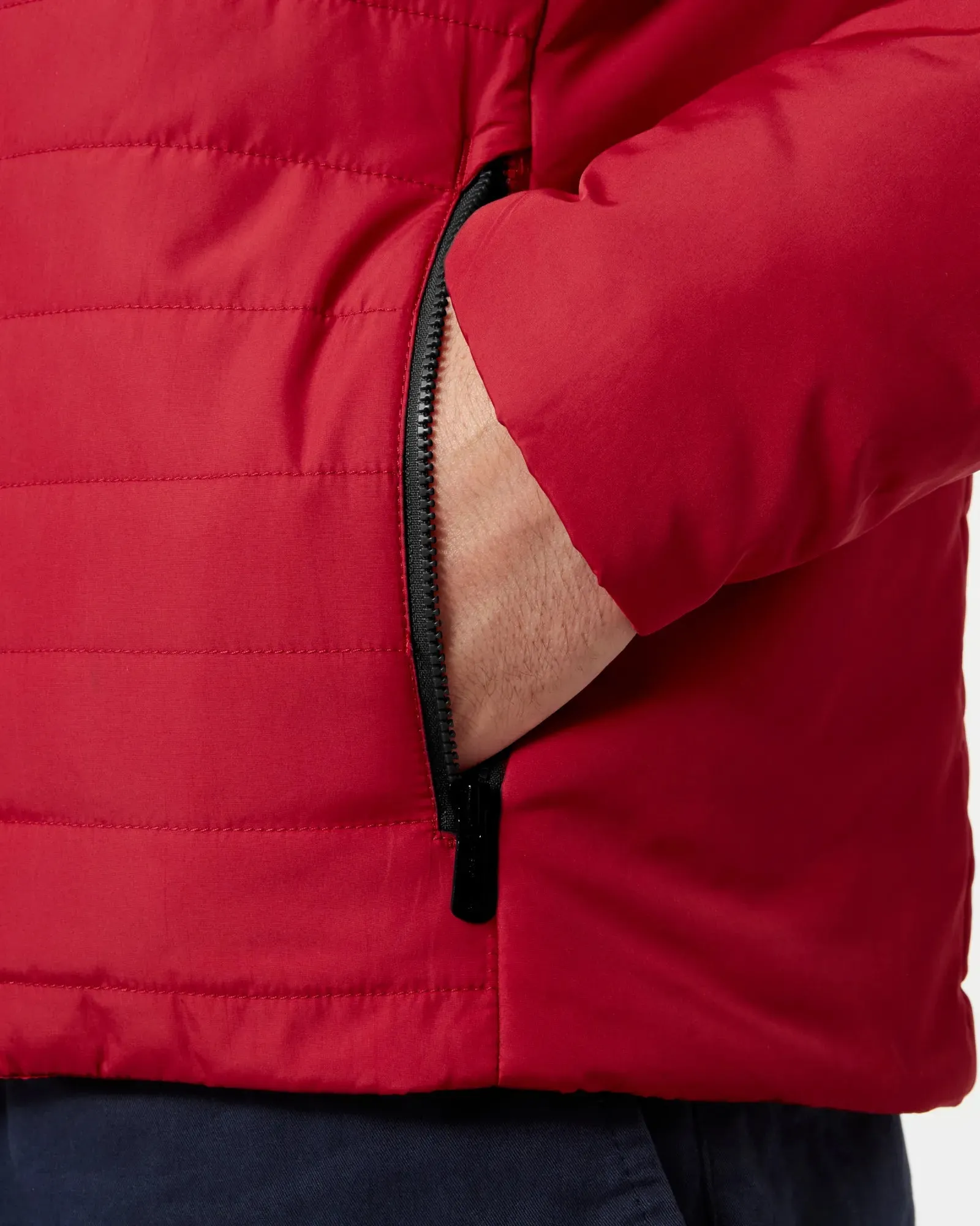 Mens Crew Insulator Jacket - Red