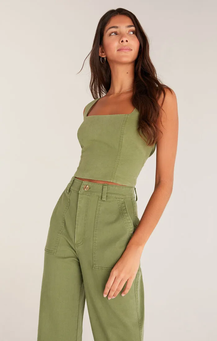 Mika Cotton Twill Tank