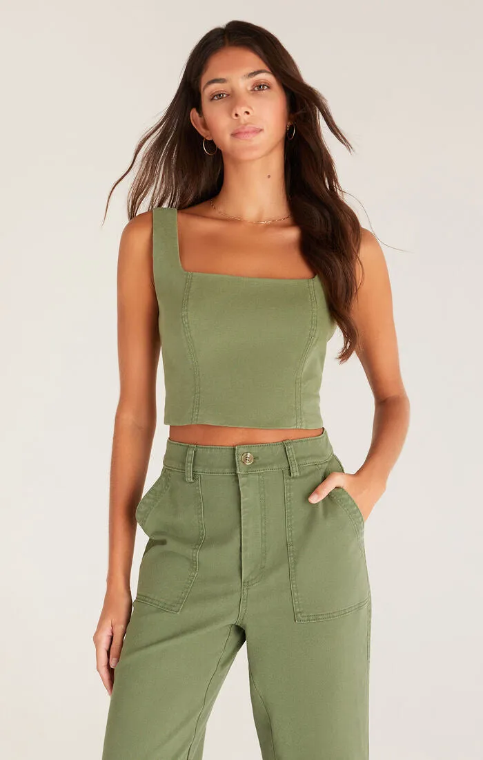 Mika Cotton Twill Tank