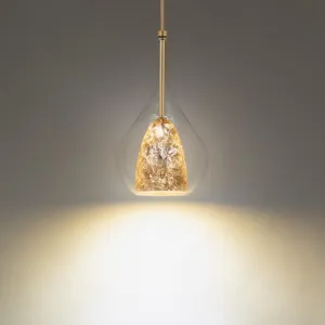 Modern Forms Helios Mini Pendant Light PD-74318-AB/GL